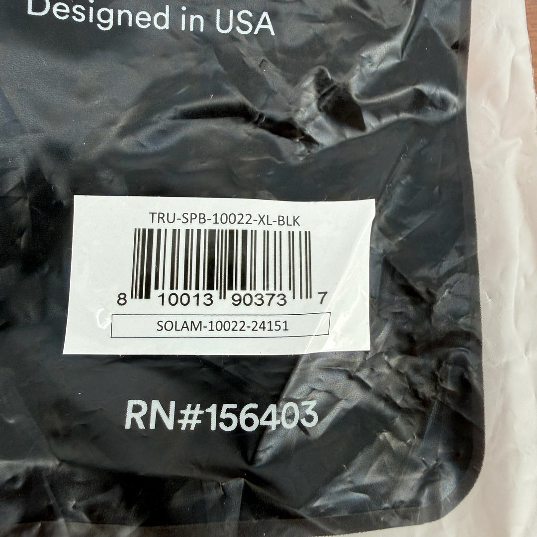 Truekind Daily Comfort Wirefree Shaper Bra Black XL Seamless Design