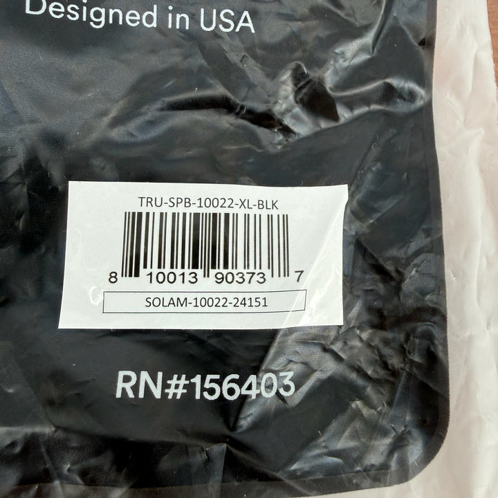 Truekind Daily Comfort Wirefree Shaper Bra Black XL Seamless Design