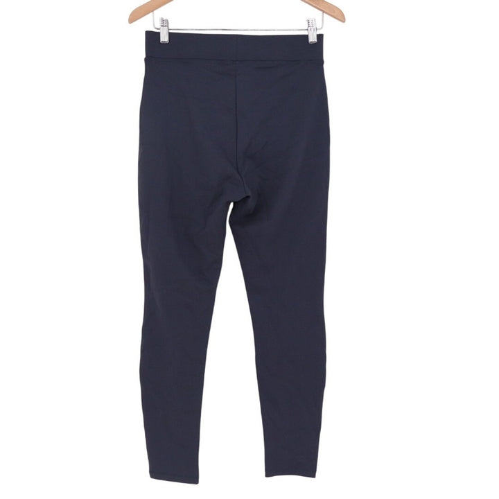 American Giant Ponte Slim Pants Womens 8 Navy Modal Stretch Made In USA