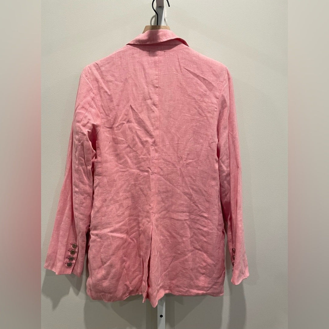 DL1961 Pink Linen Blazer Size M