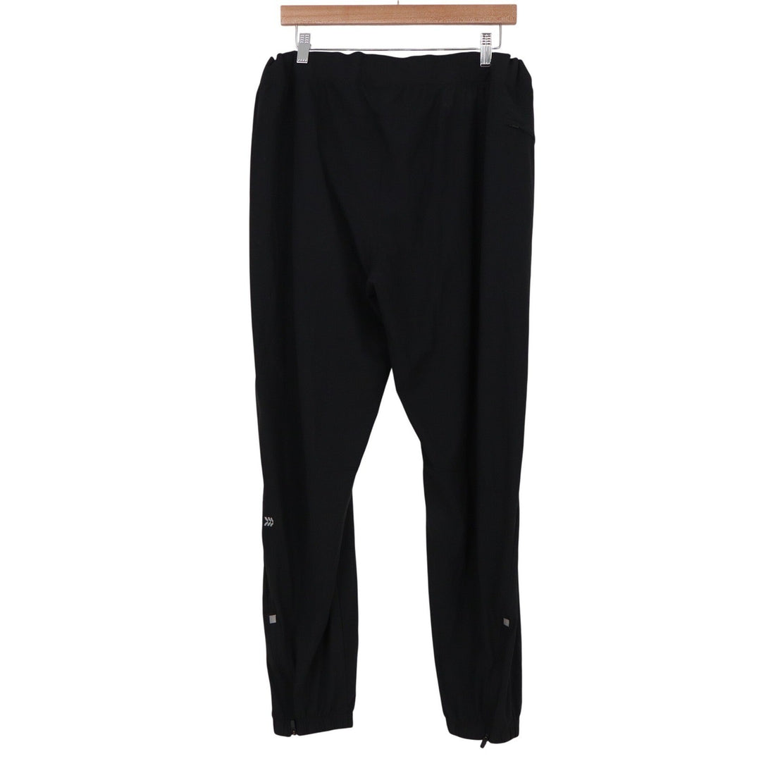 All in Motion Mens XL Black Athletic Jogger Pants Ankle Zip Activewear