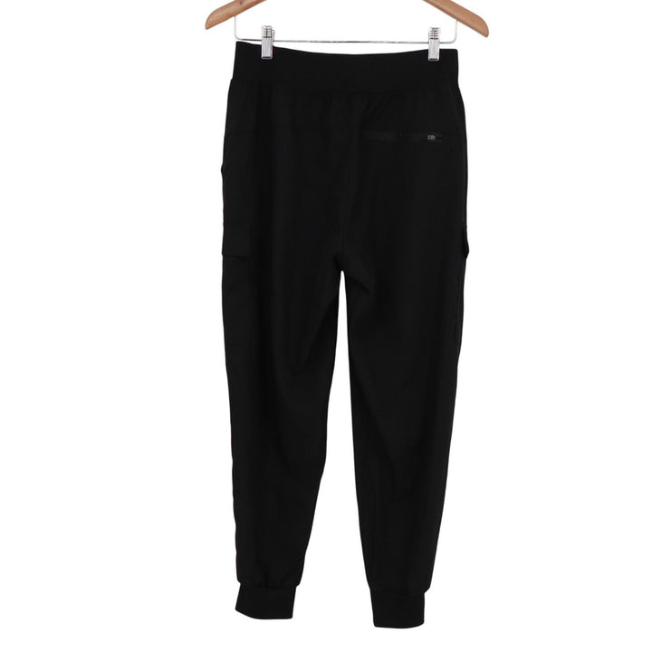 Active Domino Mens Black Cargo Jogger Pants Size M Nylon Spandex Hiking Techwear