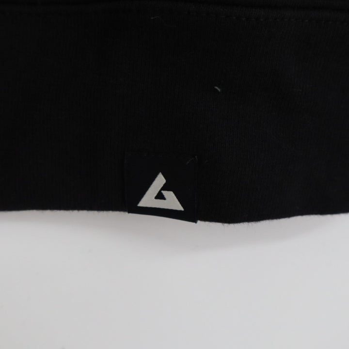 American Giant Hoodie Womens Small Black Full Zip Cotton Logo Raglan Sleeve