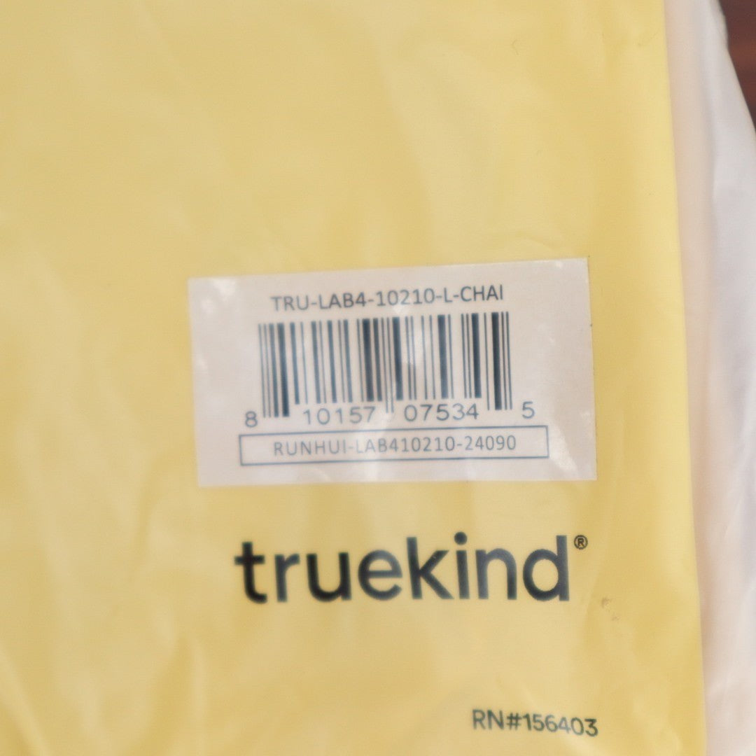 Truekind Supportive Comfort Wireless Shaping Bra Womens Large Beige Seamless