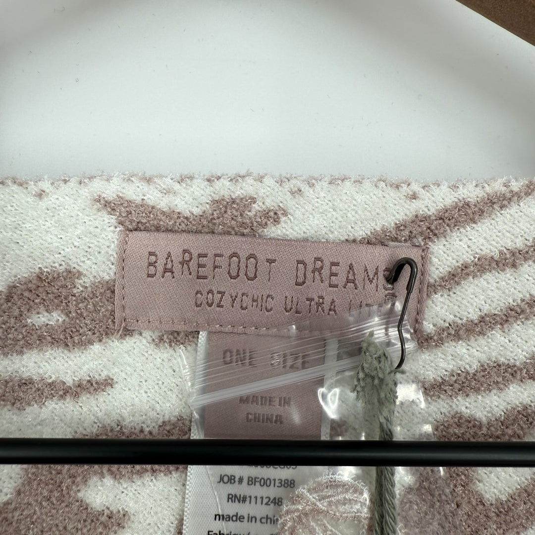 Barefoot Dreams CozyChic Ultra Lite Ocean Breeze Poncho Womens OS Animal