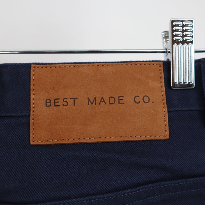 Best Made Co Mens Navy Blue 5-Pocket Twill Pants Straight Leg 29x30 NWT