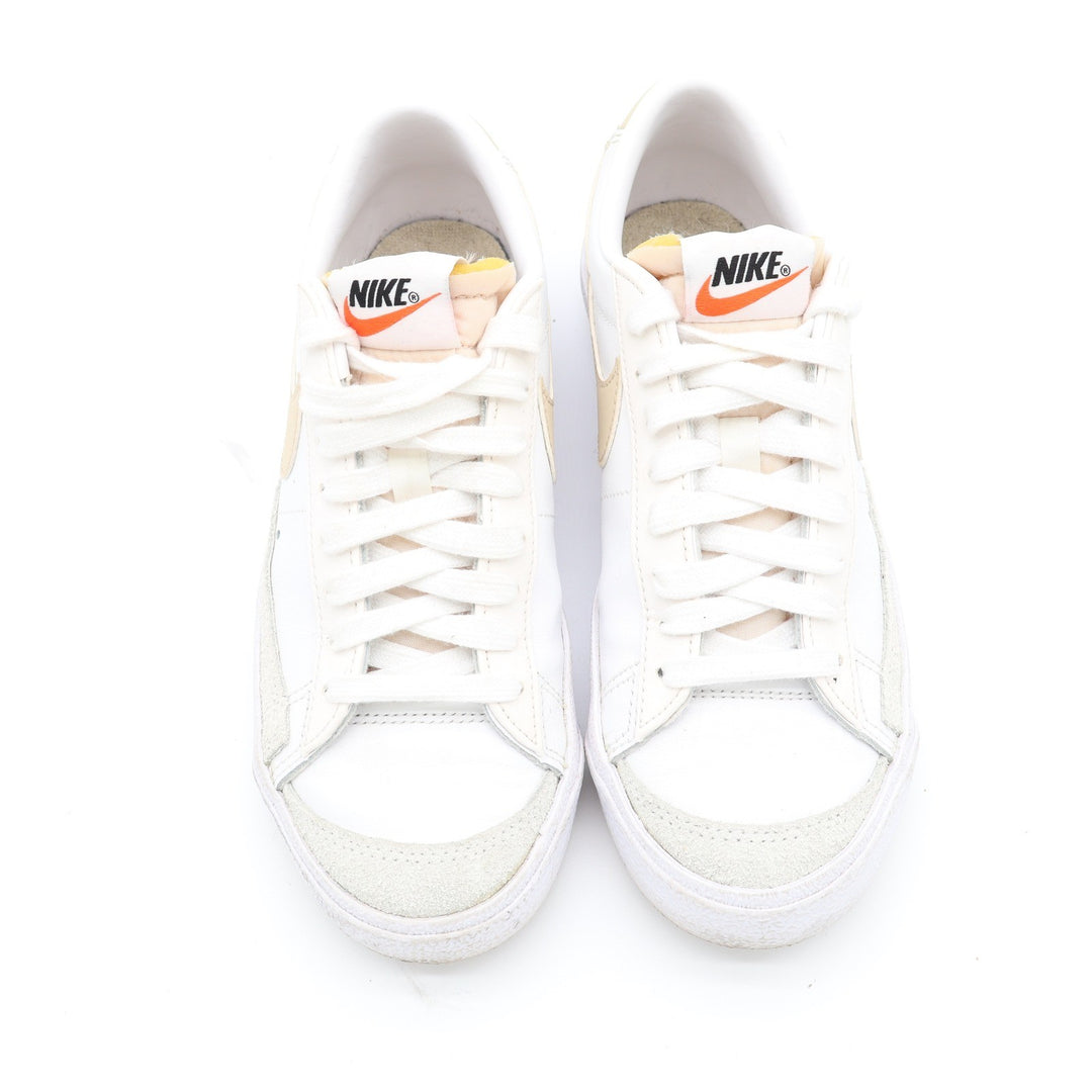 Nike Blazer Low 77 White Sail Light Bone Sneakers Womens Size 6