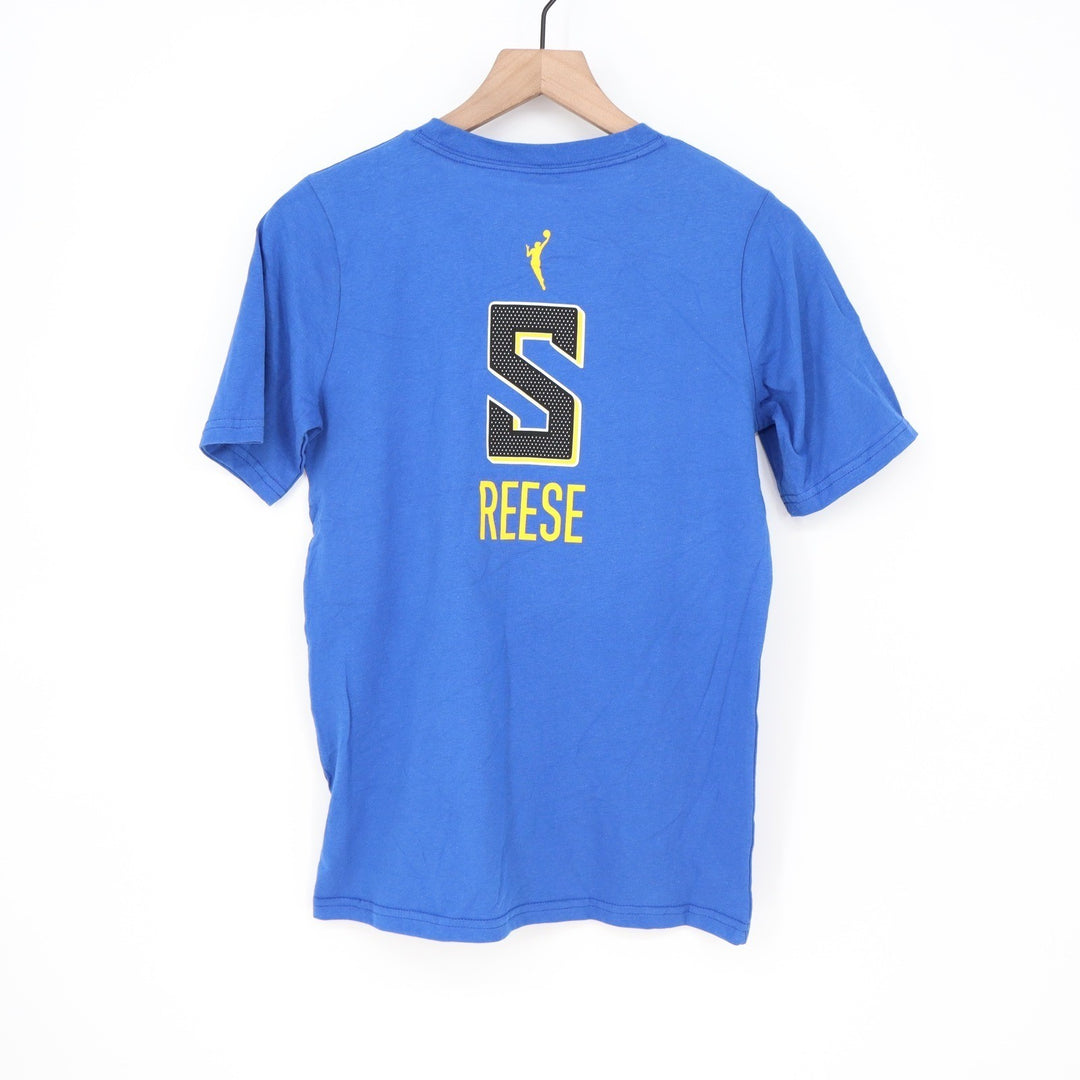 Nike Chicago Sky Angel Reese Skytown Rebel Edition Blue Youth T-Shirt L 14/16