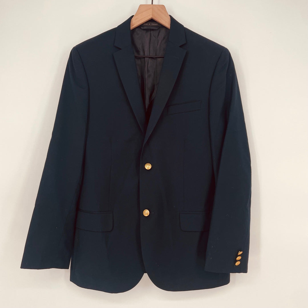 Lauren Ralph Lauren Navy Blue Blazer Gold Button Size 18R