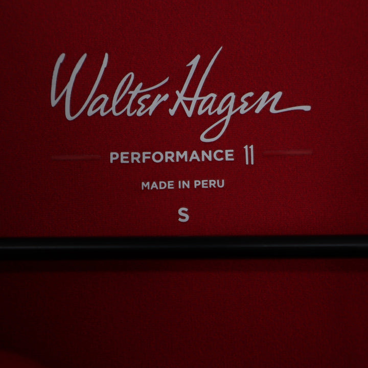 Walter Hagen Mens Performance 11 P11 Sailing Geo Navy Flag Golf Polo Shirt S NEW