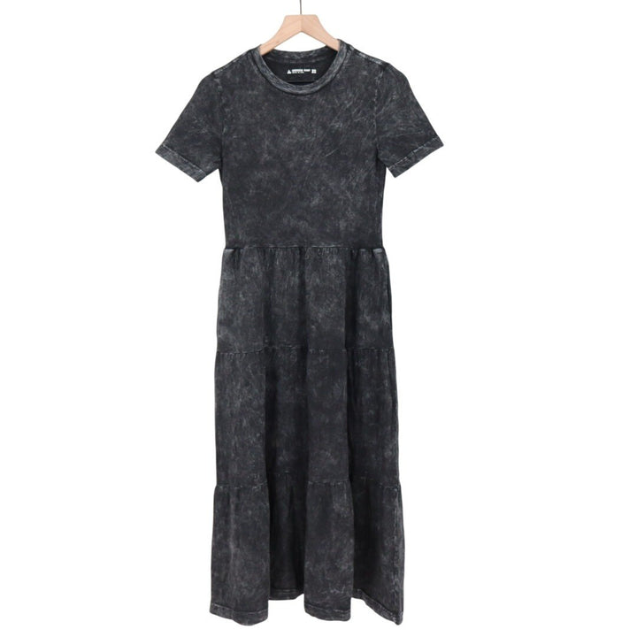 American Giant Women's Premium Slub Tiered Dress Size XS Made In USA