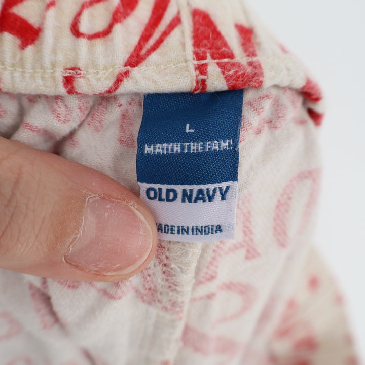 Old navy Flannel Pajama Shorts Womens Large Multi Plaid Cotton Drawstring Waist
