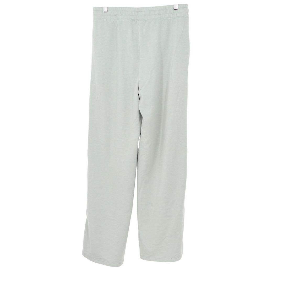 Yogalicious Central Park Brushed Terry Wide Leg Pants Sage Green Large