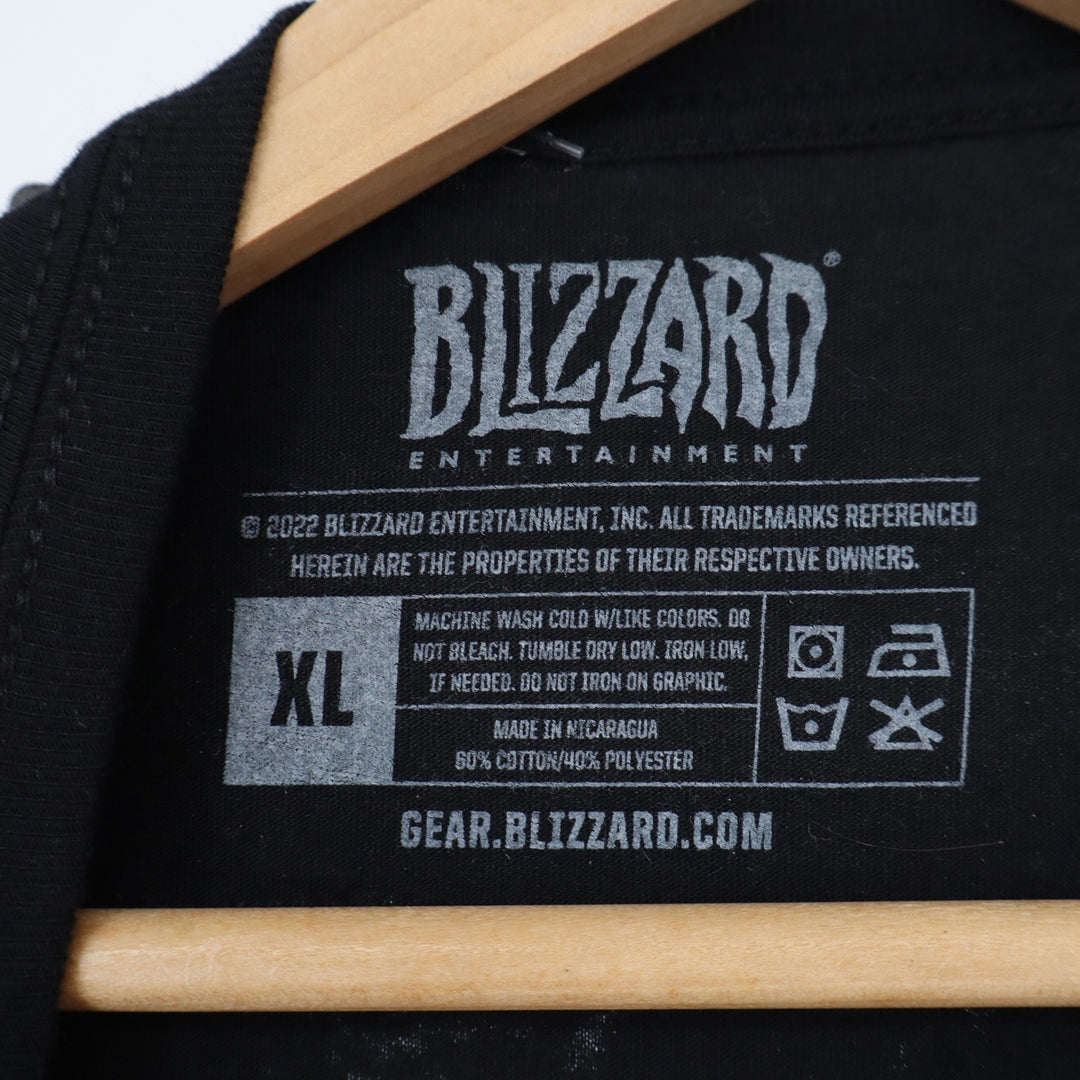 Blizzard BlizzCon 2023 Key Art Womens Black T-Shirt XL Gaming Tee