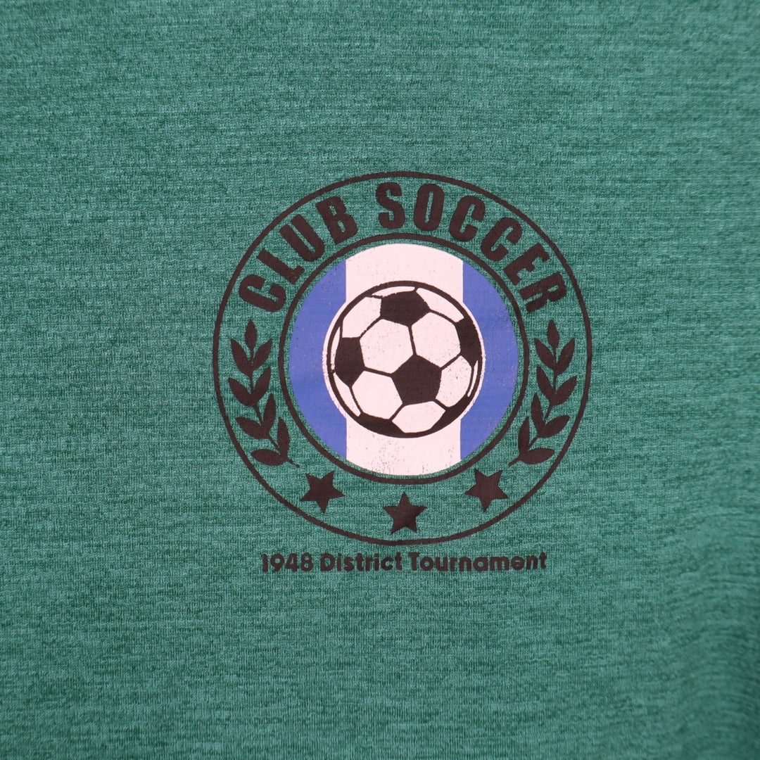 DSG Boys XL 18 Pieced Graphic Movement Tee Teal Pool Soccer Tournament