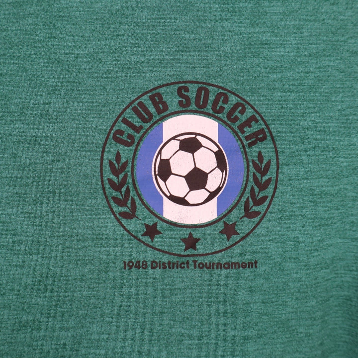 DSG Boys XL 18 Pieced Graphic Movement Tee Teal Pool Soccer Tournament