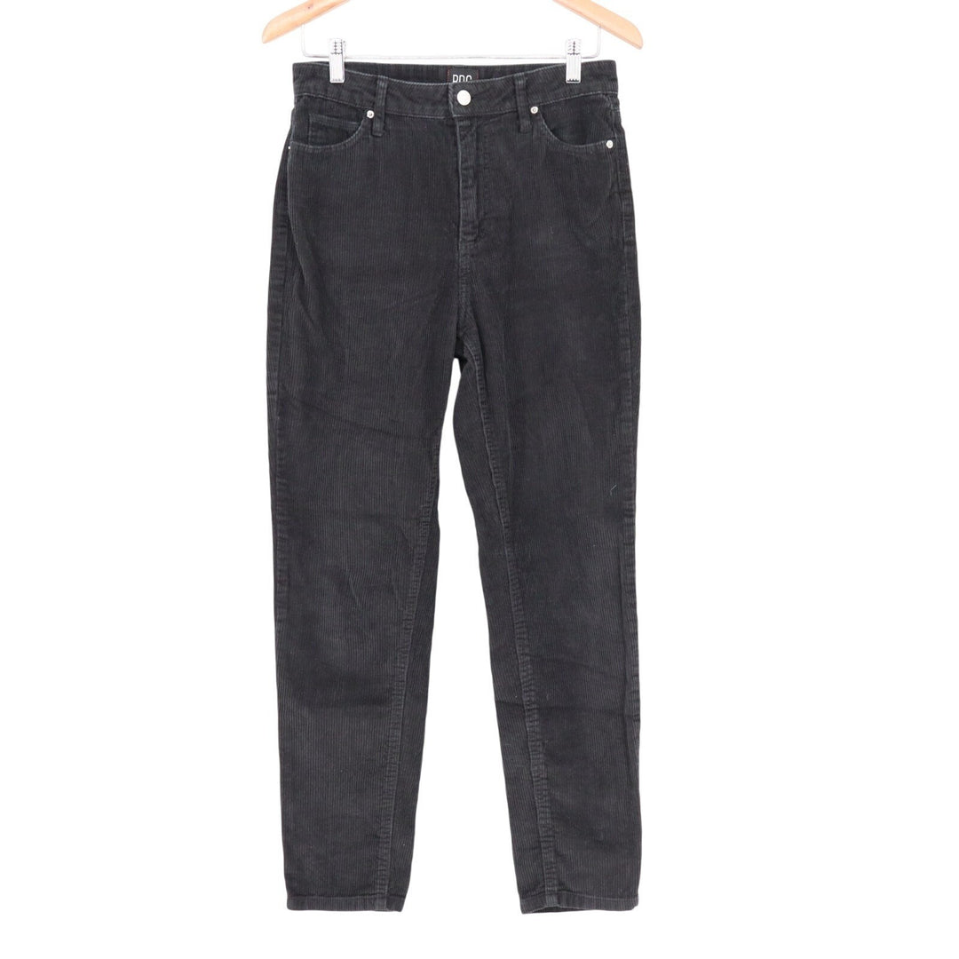 Urban Outfitters BDG High Rise Mom Corduroy Pants Womens 27 Black Relaxed Fit