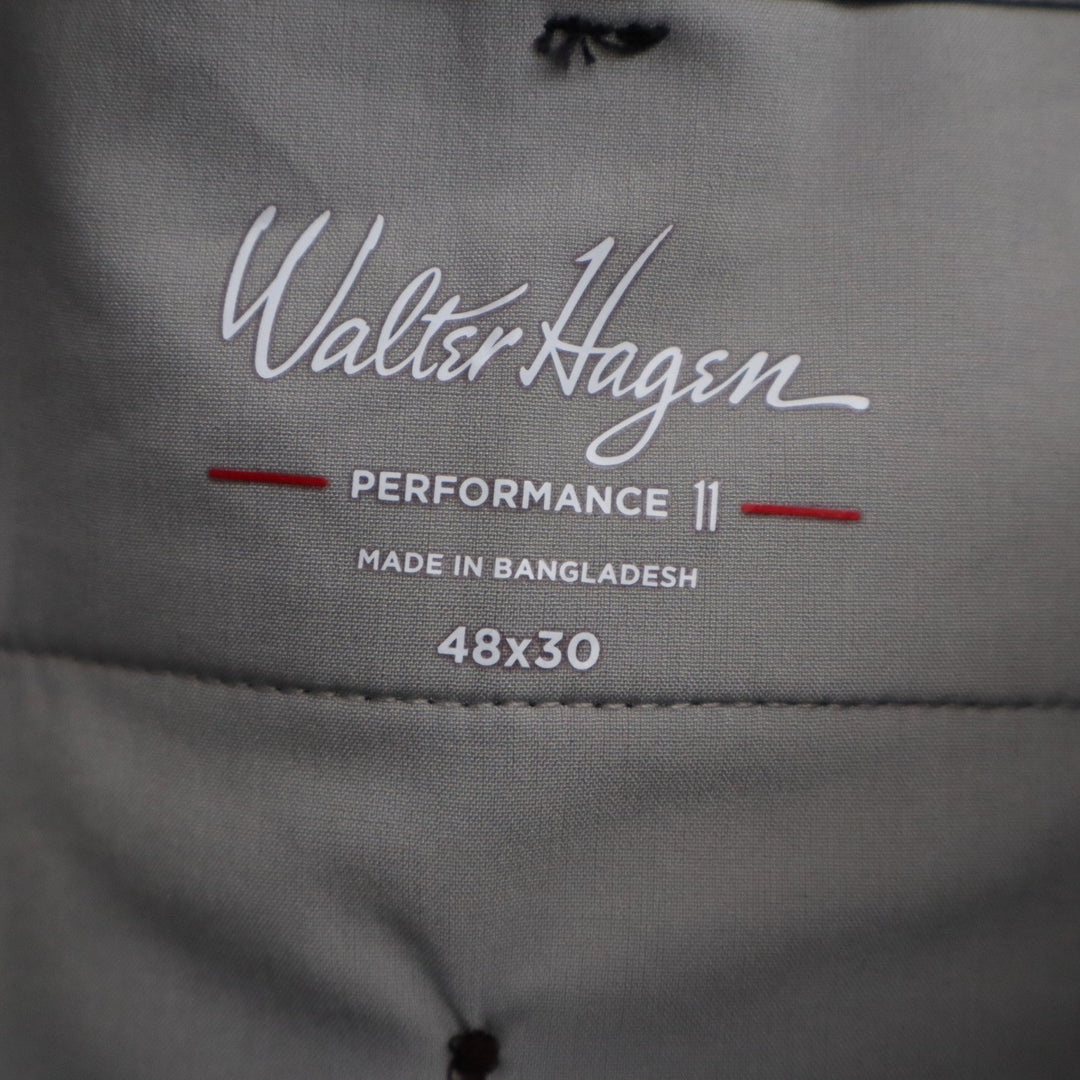 Walter Hagen Performance 11 Mens Golf Pants Black 48x30 NWT