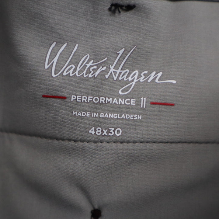 Walter Hagen Performance 11 Mens Golf Pants Black 48x30 NWT