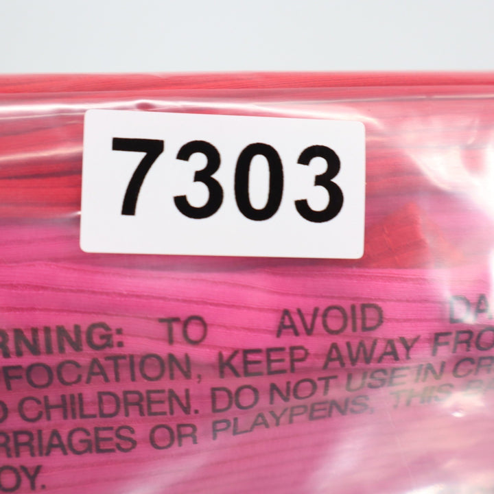 Naked Wardrobe Pink Red Colorblock Ribbed Midi Dress NW-D2400 Womens Medium