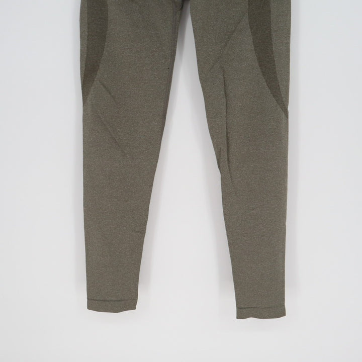 NVGTN Seamless Contour Leggings Womens Small Olive Stretch High Waist Skinny Leg