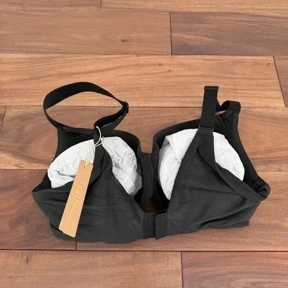 SKIMS Smoothing Intimates Full Coverage Lightly Lined Bra Onyx 32D DM DEM 9549W