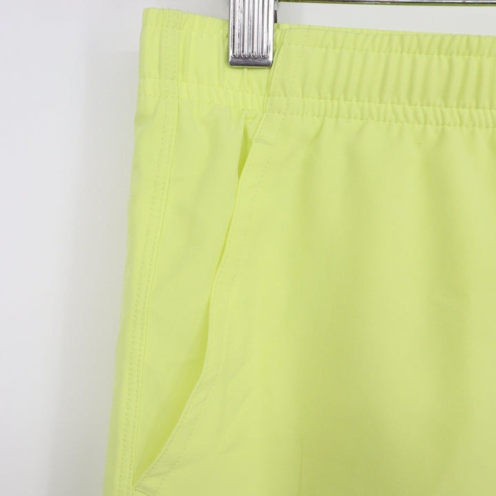 DSG Boys Agility Short XL Light Lime Neon Yellow Moisture Wicking