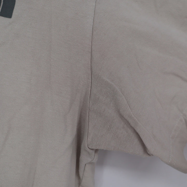 The North Face Mens Large Beige Never Stop Exploring Graphic Box Logo T-Shirt