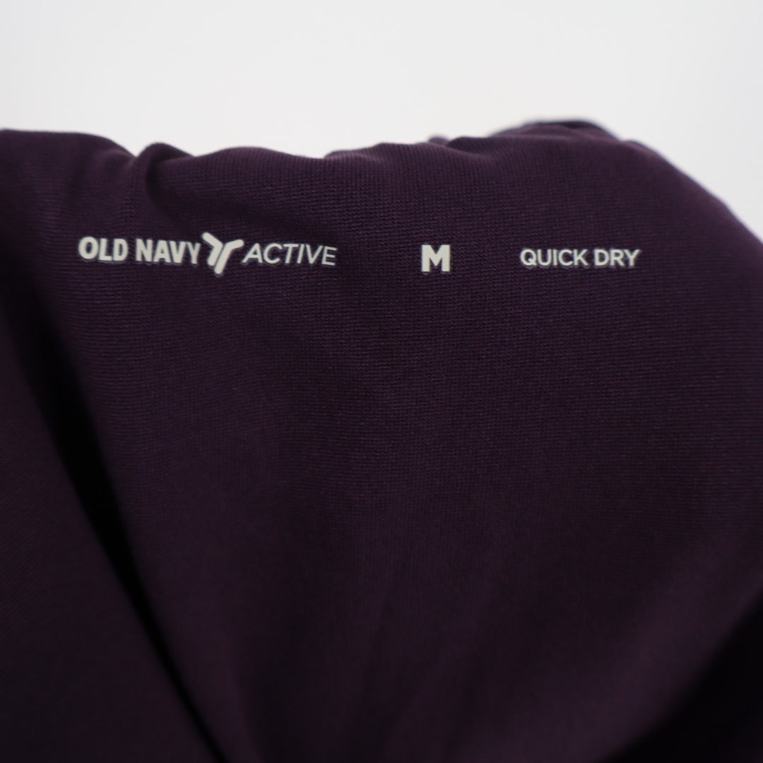 Old Navy Quick Dry Running Shorts Womens Medium Petite Black Stretchtech Active