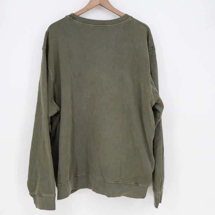 American Giant Vintage Washed Relaxed French Terry T-Shirt Mens 2XL Green Cotton
