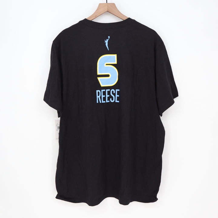 Nike Chicago Sky Angel Reese 5 Explorer Edition WNBA T-Shirt Black XXL NEW