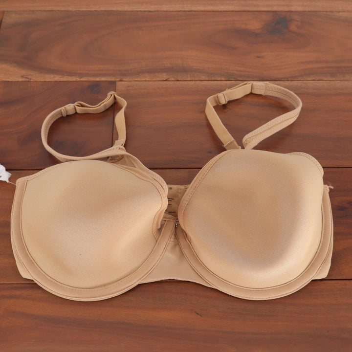Bali Passion for Comfort Underwire Bra 3439 Nude Beige 36C Full Coverage Mesh