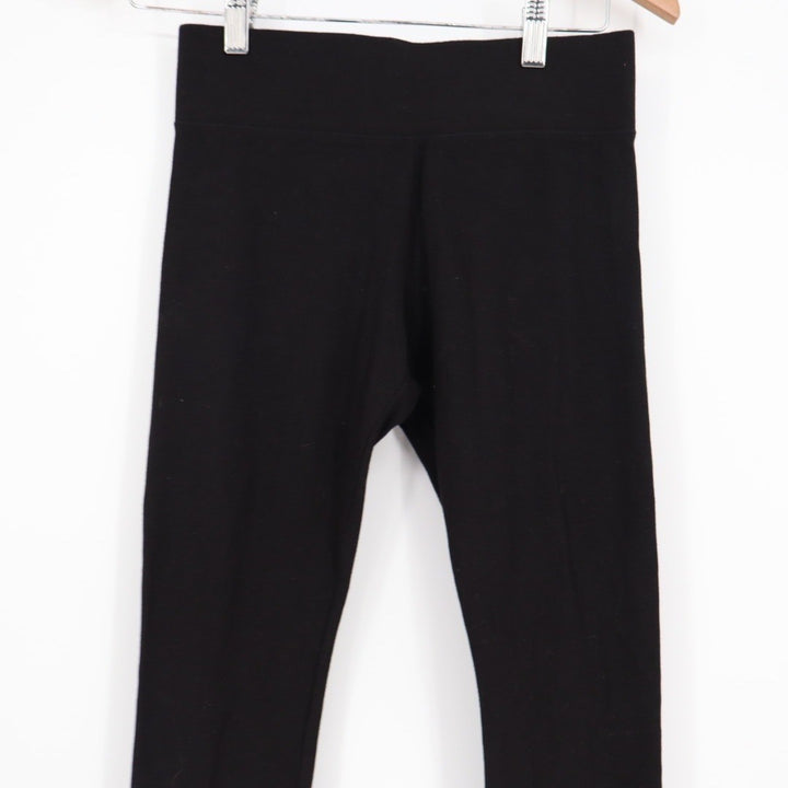 HUE Black Basic Leggings XS