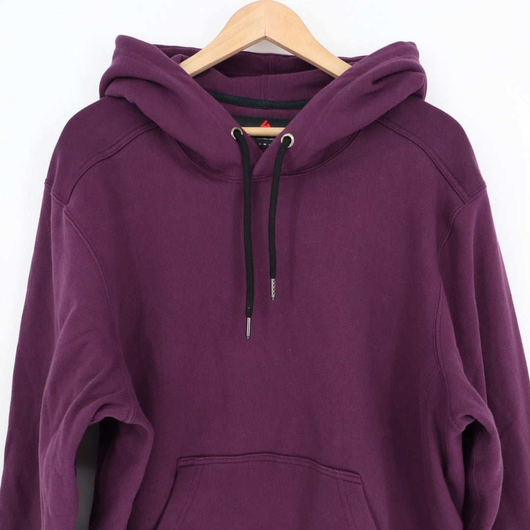 American Giant Classic Hoodie Mens Medium Blackberry Wine Cotton Fleece Lined