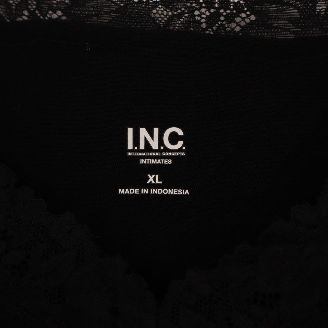 I.N.C. International Concepts Camisole Top Womens M Lace Trim Detailing V Neck
