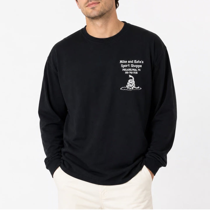 Gildan Mens XL Join or Die Snake Long Sleeve T-Shirt Mike and Kates Sport Shoppe