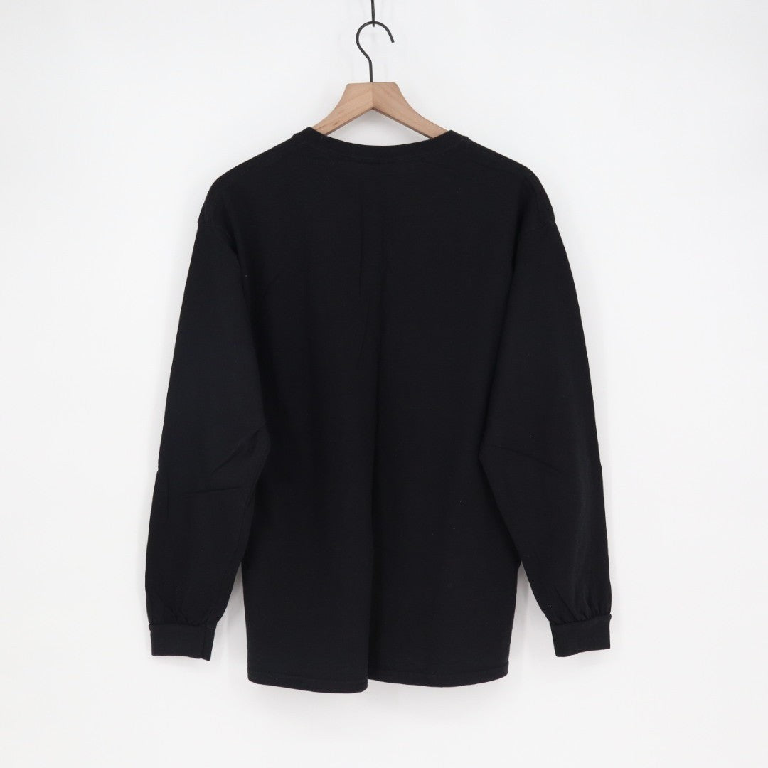 Spring-Ford Basketball Sweatshirt Womens Large Black Gildan Cotton Crew Neck