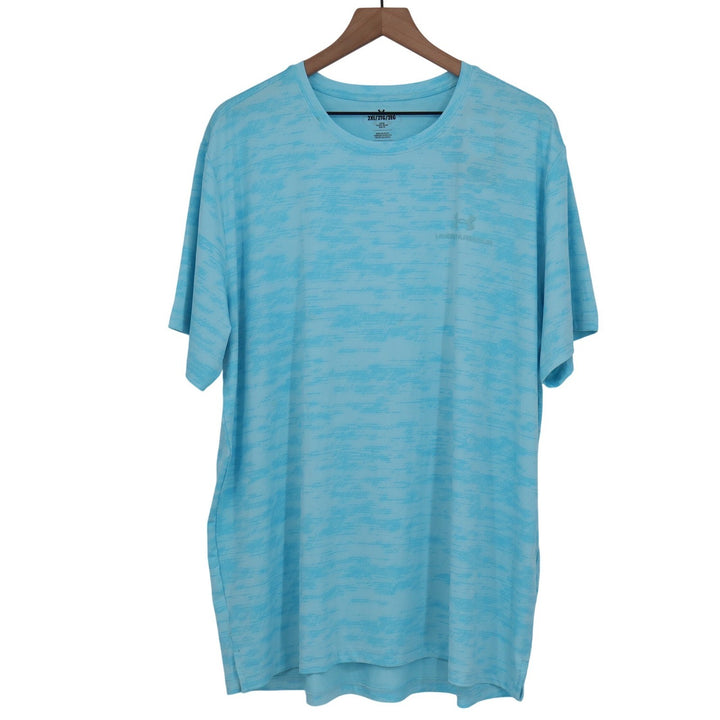 Under Armour Mens Vanish Energy Printed SS T-Shirt Blue 2XL