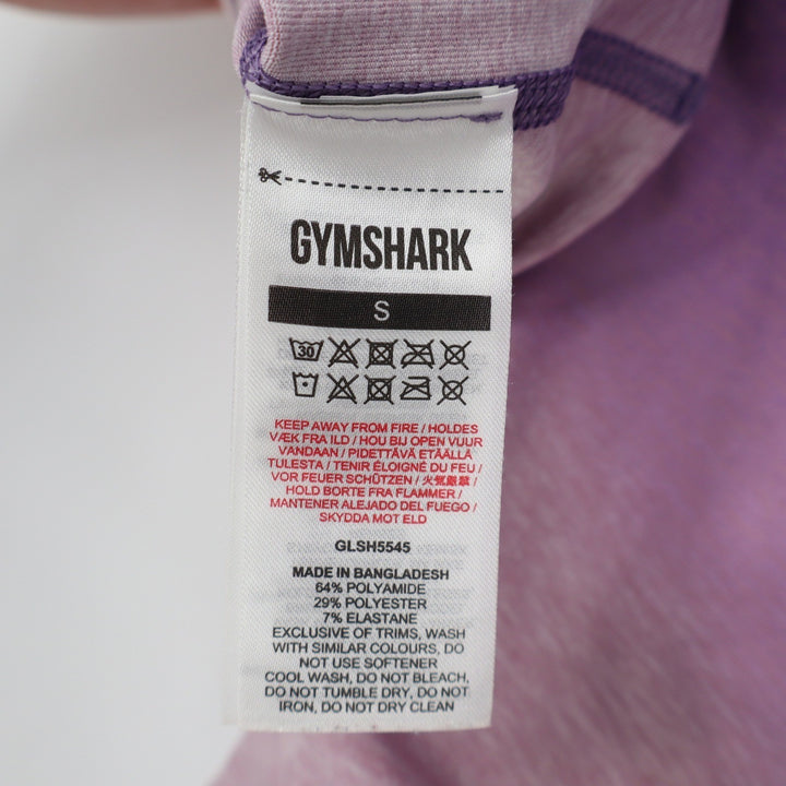 Gymshark Adapt Ombre Seamless Shorts Purple Pink High Waisted Small