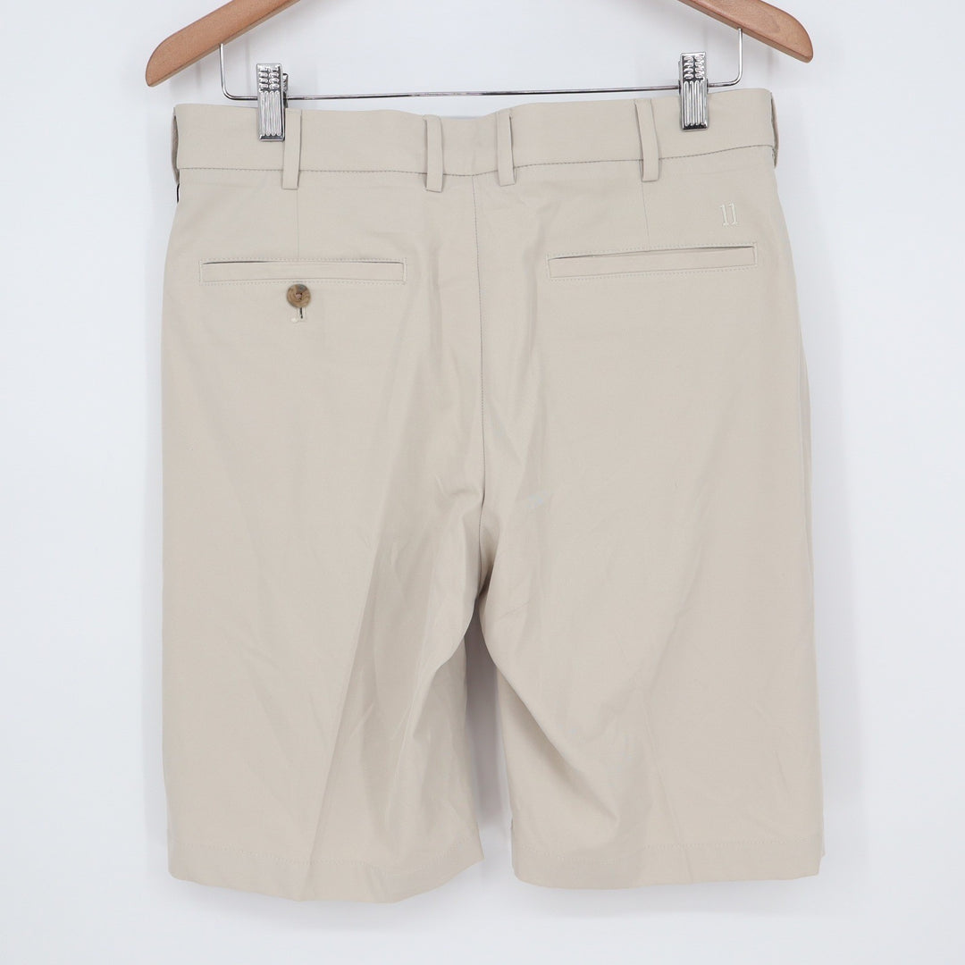 Walter Hagen Mens Perfect 11 Golf Shorts Light Khaki Stretch W30