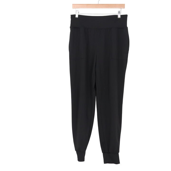 Ideology Womens Black Jogger Pants High Rise Performance Stretch Size M 10706