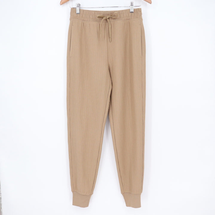 DSG So Soft Ottoman Jogger Womens XS Warm Stone Tan Ribbed Sweatpants