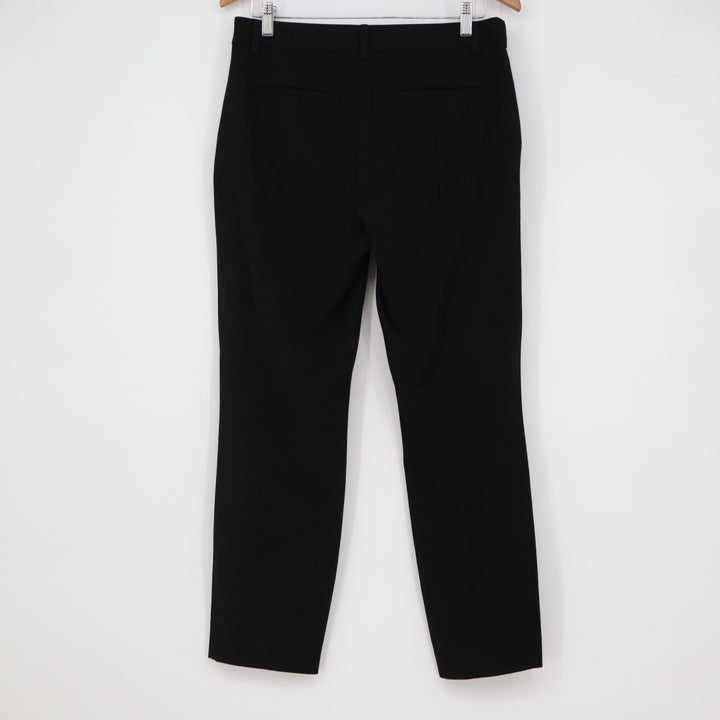 Express Columnist Ankle Mid Rise Black Stretch Dress Pants Size 10R Slim