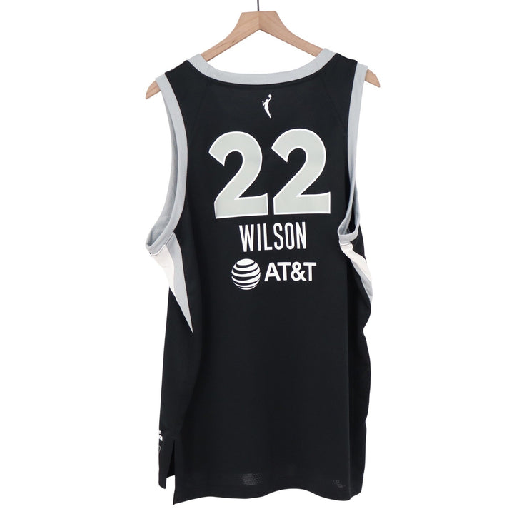 Nike Las Vegas Aces A'ja Wilson 22 Explorer Edition WNBA Jersey Black XL