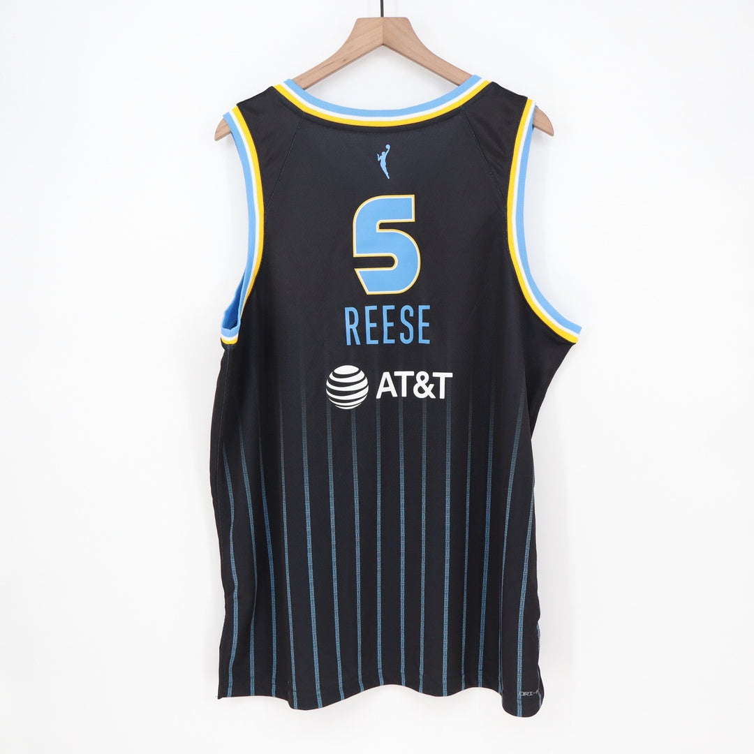 Nike Chicago Sky Angel Reese #5 Explorer Edition WNBA Jersey Black XL