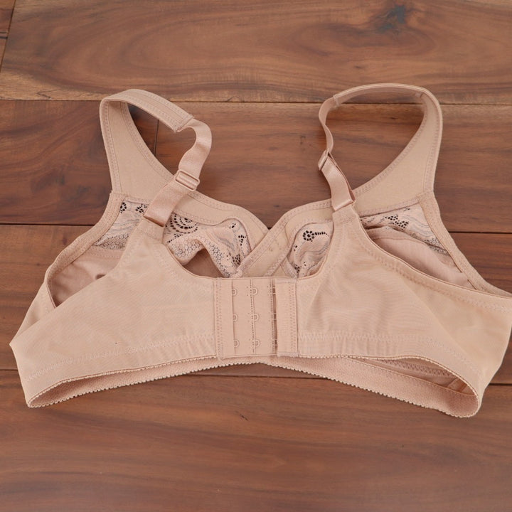 Glamorise MagicLift Minimizer Bra Womens 36C Blush Stretch Adjustable Strap