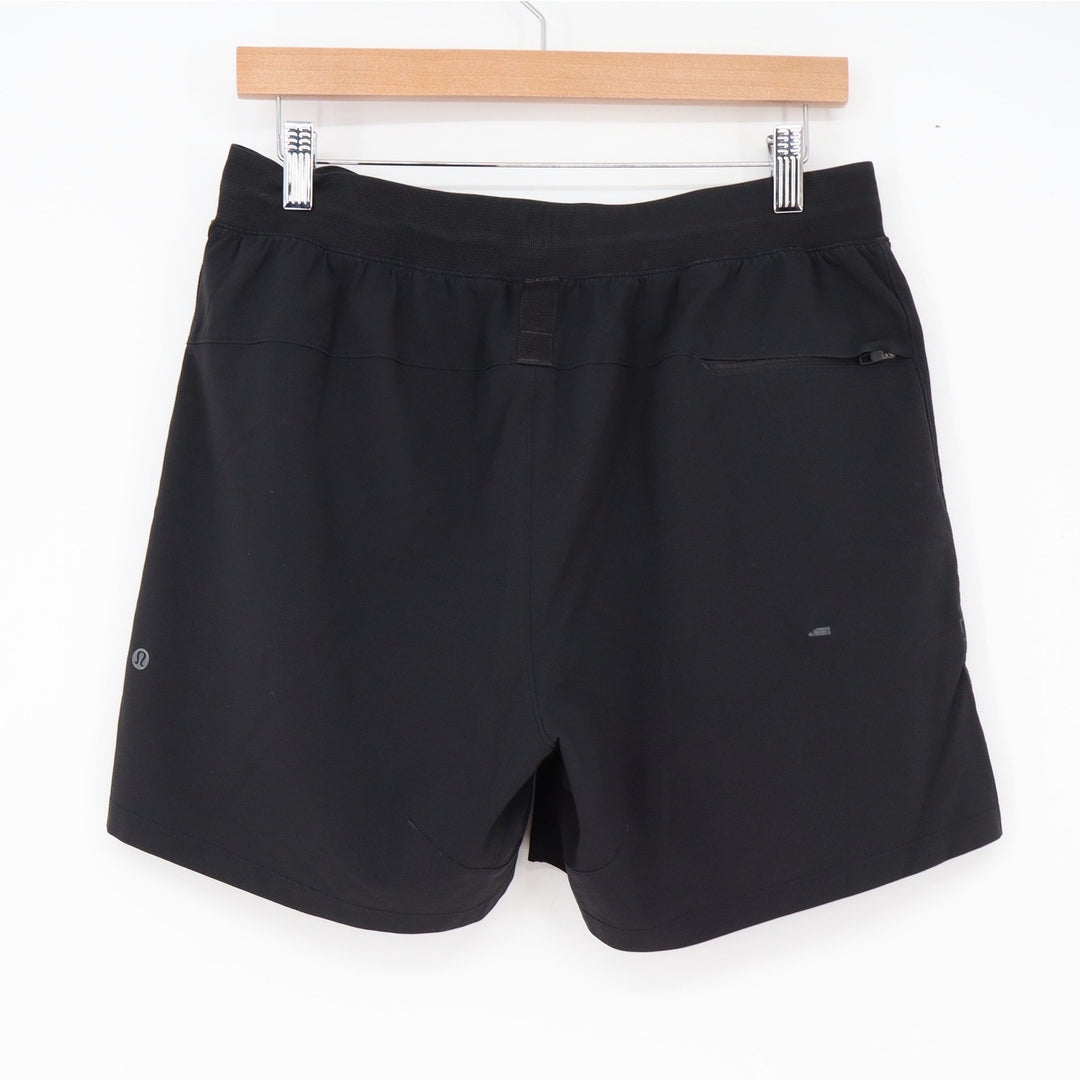 Lululemon Shorts Mens L Lab LT/98 Black 5" Inseam Athletic Good