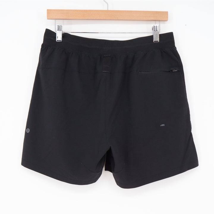 Lululemon Shorts Mens L Lab LT/98 Black 5" Inseam Athletic Good