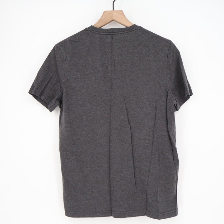 Nautica Mens V Neck T Shirt Dark Gray Short Sleeve Basic Casual Size S