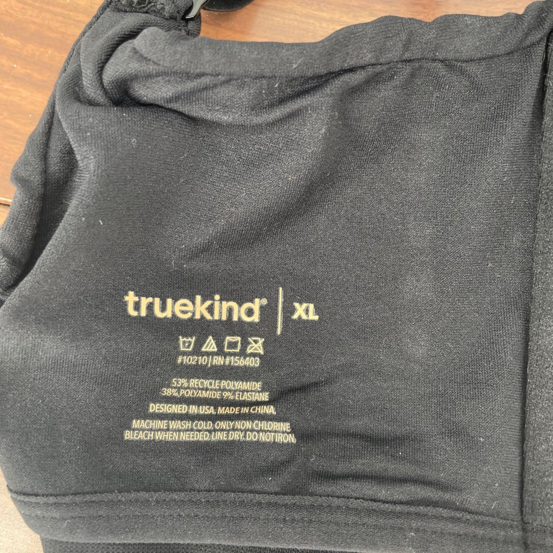 truekind Supportive Comfort Wireless Shaping Bra Black XL RN 156403
